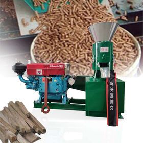 High Efficiency Wood Granules Making Machine Biofuel Sawdust Pellet Maker Sawdust Pellet Machine