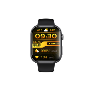 New F100 Fashion Trend Smart Watch reloj 2.10 "Square Screen Heart Rate, Blood Pressure, Body Temperature Test