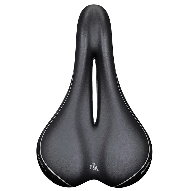 VELO VL-4290 Silica Gel PU Zone Cut Hollow Breathable Comfortable Road Bike City Bike MTB Bicycle Saddle Cushion Cycling Parts