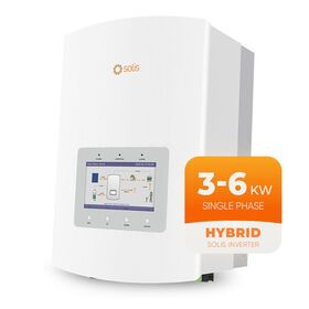 High Efficiency Solis PV On OFF Grid Solar Inverter 3Kw 5Kw 6Kw 230Vac 5G Hybrid Inverter With Wifi Monitoring