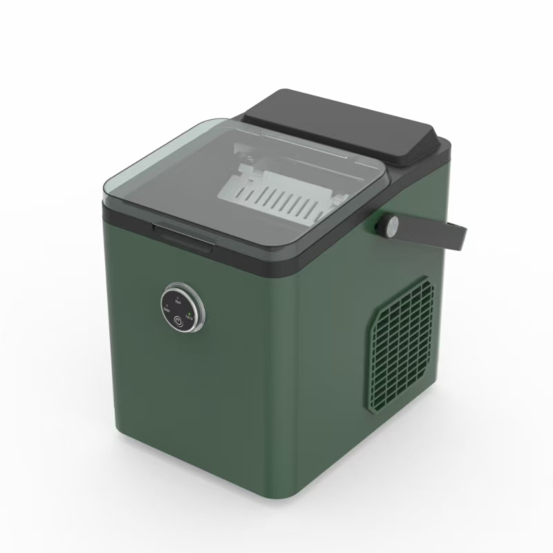 Guangdong Delong Electrical Technology Co., Ltd. Ice Maker Machine Countertop 12kg in 24 Hours 9 Cubes Ready in 6 Mins Electric ice maker and Compact potable ice maker