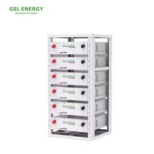 GSL Energy 48V 100Ah Rack-Mounted Lithium Ion LFP Power Home Solar System Lifepo4 Battery Stackable rack-Mounted battery
