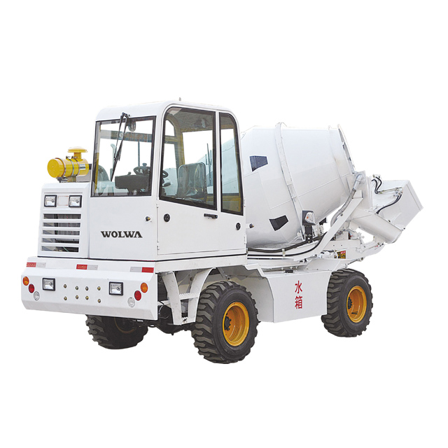 self loading truck concrete mixer truck with 1.5m3 capacity