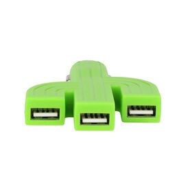 cactus watch charger mobilephone 3ports usb car charger