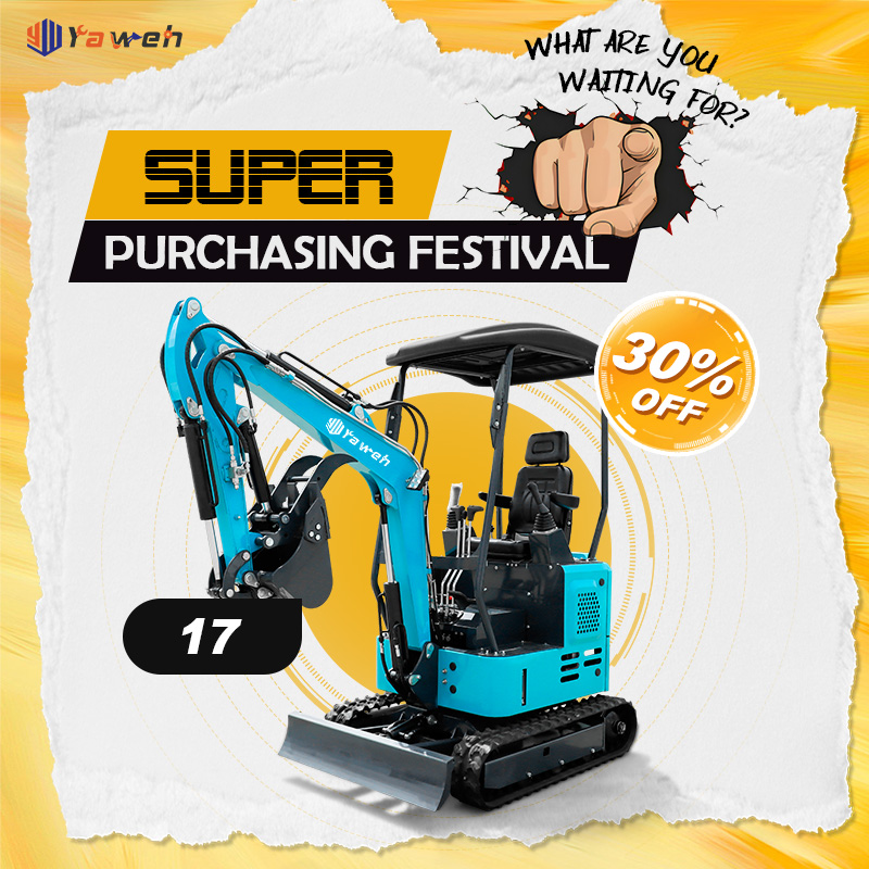 Yaweh Earth Moving Machinery Hot Sale Excavator Mini Digger mini excavator digger construction equipment mini excavator seat