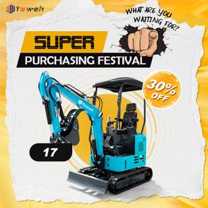 Yaweh Earth Moving Machinery Hot Sale Excavator Mini Digger mini excavator digger construction equipment mini excavator seat