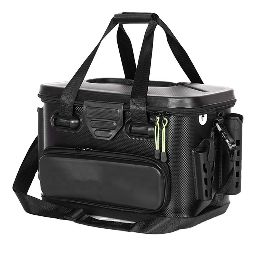 Suqian Hi Customer Outdoor Products Co., Ltd. China OEM Thicken Fish Tank Outdoor Sports Fishing Tackle Box Equipment Wear-resistant Portable EVA Fishing Bucket