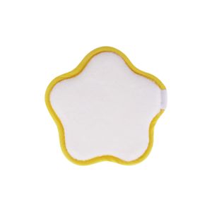 Fashion Microfibre Organic Bamboo Cotton Pads Star Shape Washable Cotton Sponge Pads Makeup Remover Cotton Face Pad