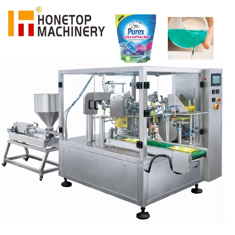 Customized automatic vertical packaging machine for filling pistachio food bag horizontal zipper pouch packing bagging machinery
