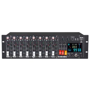 XTUGA UT9FX 9 channel Rackmount audio mixer mountable with 99 DSP effect Professional DJ  Audio Mixer console
