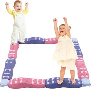 kids Sensory Integration Training balance tactile Colored Balance Beams toys for Home School