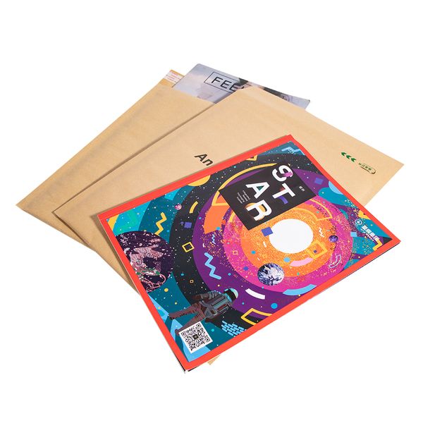 Self Sealing Express Kraft Bubble Mailers Padded Shipping Envelopes Paper Mailing Bag