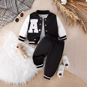 New Wholesale Autumn Spring 2pcs Outwear Suit Casual Clothing Sets for Boys KIds