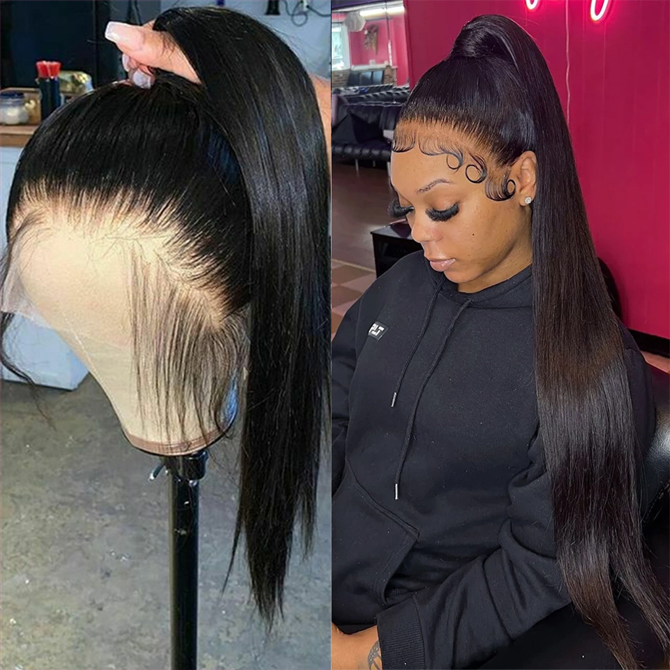 Hefei Mengshi Trading Co., Ltd. Raw Virgin 13X4 Straight Hd Lace Front Wig,100% Human Hair 360 Lace Front Wig,Brazilian Human Lace Front Wigs