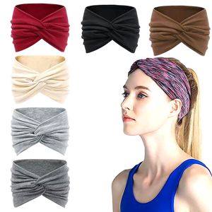 Sports headbandsWomen's wide-edge, sweat-absorbent face wash, headscarves, European and American hair accessories