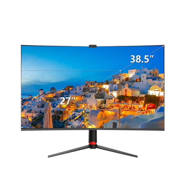 Low blue light 38.5inch 1ms display wide screen VA panel Desktop Computer LED PC Monitor 2K 165hz Curved Gaming Monitors