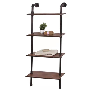 Wholesale 5 tier metal storage rack shelf industrial ladder shelves rack