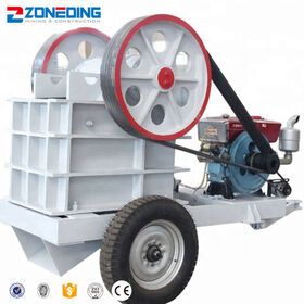 Mining Primary Rock Jaw Crusher for kinds of Stone with diesel engine
