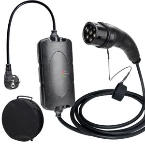 portable ev car c type 2 cable mobile ev charger station charging station