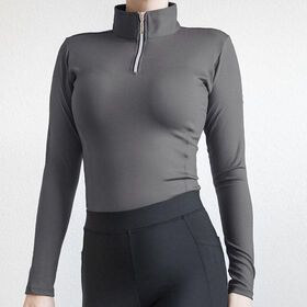 Women Horse Riding Base Layer Equestrian Clothes Compression Horseback Riding Shirt Horse Riding Shirts