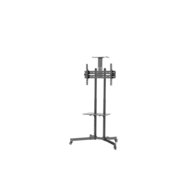 Economic metal tv stand with telescope poles for 32''-75'' TV