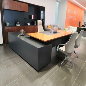 Modern Design Office Desk Furniture Storage Cabinet Ceo Director Manager Executive Desk Office Table Boss Executive Desk