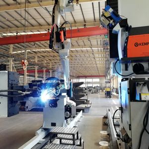 SHUIPO industrial robotic welding h beam steel structure warehouse fabrication in sheet metal fabrication