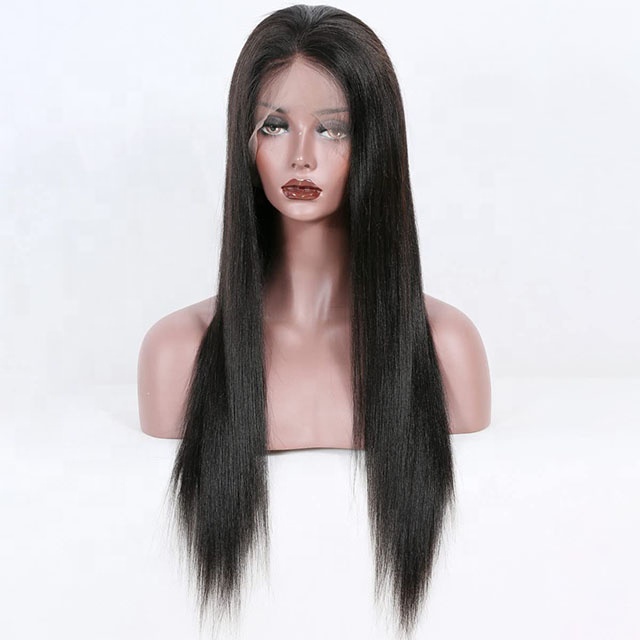 Blonde HD Full Lace Front Wig Virgin Raw Human Hair Straight Style 360 Peruvian Lace Frontal Wigs For Black Women From India