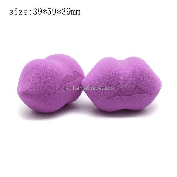 New shape special lip Liquid foundation air cushion puff cosmetic puff makeup sponge super soft marshmallow sponge