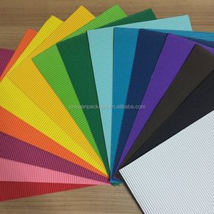 Corrugated Paper, Flute Paper, Fluting Paper, Craft Paper, School, Kindergarten