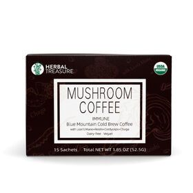 Instant Coffee Mix Reishi Mushroom Extract 4 in 1 Healthy Drink 100% Organic