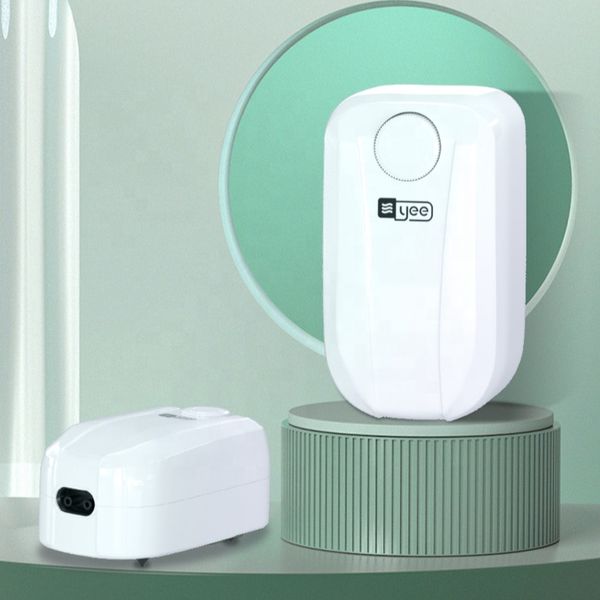 Yee 8wSilent Aquarium Oxygen Pump Single and Double Holes White Small Fish Tank Air Pump with Factory Selling