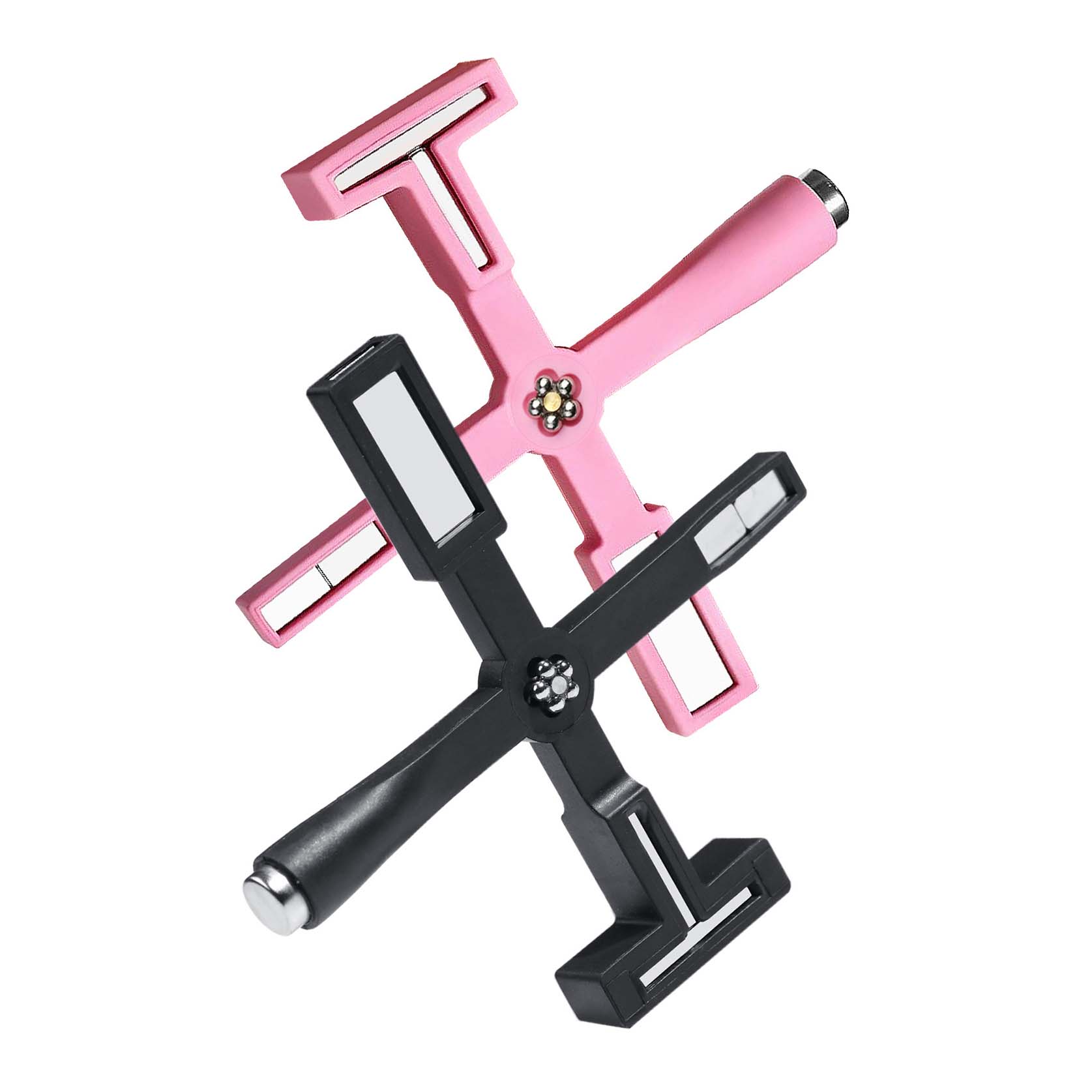 Nanchang Smelling Time Industrial Trade Co., Ltd. New super Strong Gel Polish Powder Crossing Cross 5 in 1 Nail Cat Eye Magnet For Nail Art