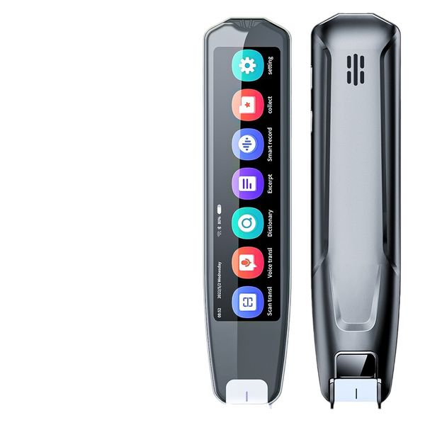 Multilingual Scanner and Reader Smartpen Real Time Book Reader Scanning Pen with LCD Touchscreen 113  Language Digital Reader