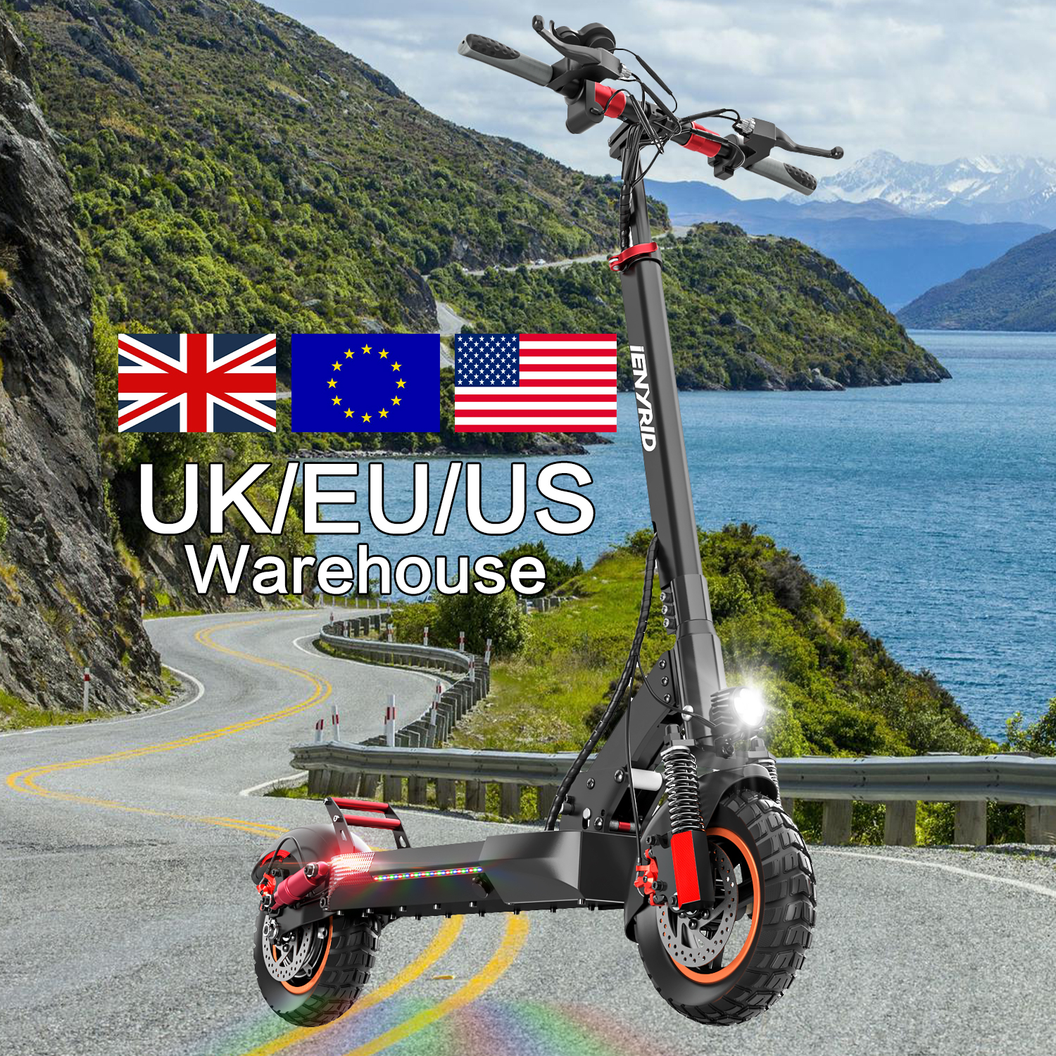 Trottinette Electrique 10inch 500w 600w Portable iENYRID M4 Foldable Folding Adult Electrico E-Scooter E Electric Scooter