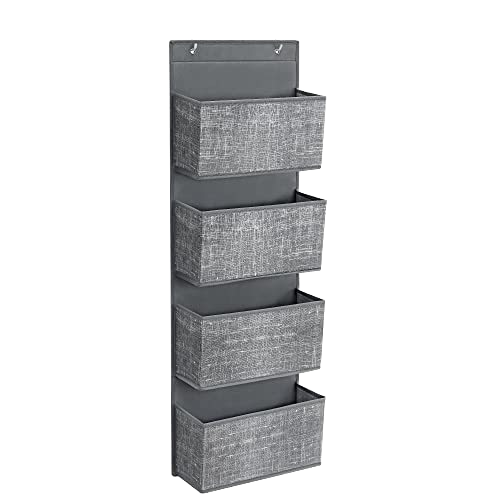 2024 Blast Product storage Foldable Multipockets Design Cloth Organizer Hanging Closet 13x 35 Inch for Wardrobe & door