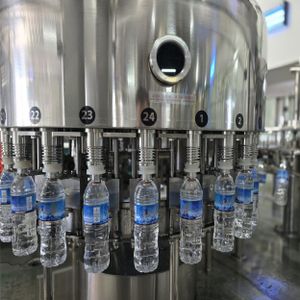 Pedal control pneumatic water filling machine with different filling range
