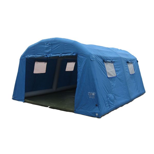 Gaming Room Blackout Tent Large Inflatable Black Tunnel Tent With Blower