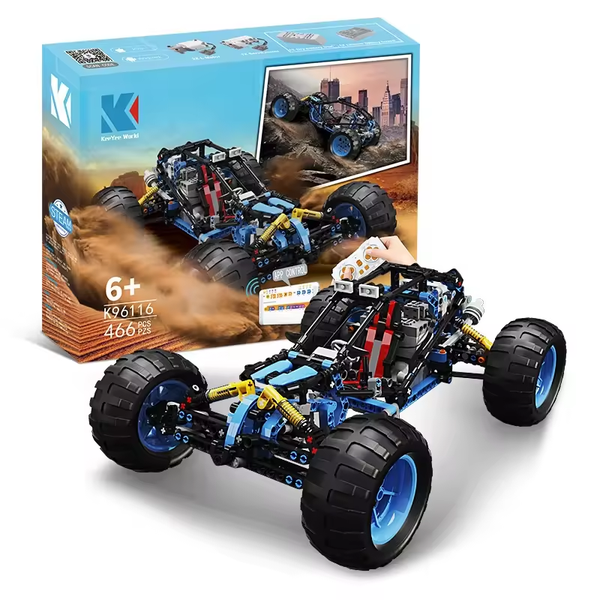 K96116 Programming Version Rc Car Building Blocks Remote Control Climbing Car Off-road Bricks Diy Assembly STEM Toys For Kids