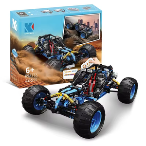 K96116 Programming Version Rc Car Building Blocks Remote Control Climbing Car Off-road Bricks Diy Assembly STEM Toys For Kids