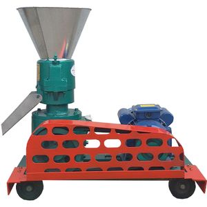 High Quality Rabbit Cattle Sheep Chicken Duck Goose Feed Processing Machines Poultry Feed Pellet Making Machine