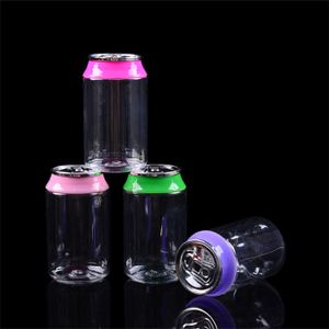 custom 90ml plastic bottle with colorful Lid for candy gummie package