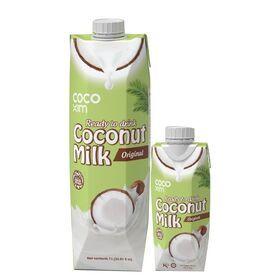 Original Coconut Milk - 1000ml & 330ml - OEM UNSWEETENED Drink Beverage 100% natural High quality healthy drink