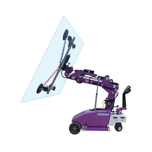 WSR-400 mini Vacuum Industrial Robot  for glass installation