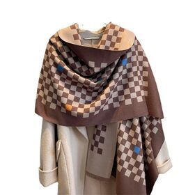 Manufacturer New Fashion Scarf For Women Evening Dress Party Pashmina Wool Designer Winter ScarfPopular