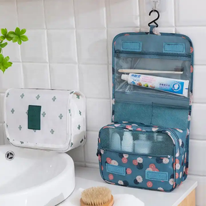 custom portable travel storage bag Portable double makeup bag for women Men's travel toiletry box toiletry bag makeup pouches