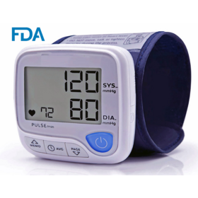 4 user smart wrist blood pressure monitor 4 medication alarm, FDA CE NMPA