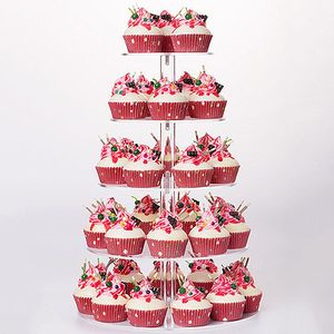 Acrylic Square Stand Wedding White Display Rack Plinths Wedding Cake Dessert Decoration Acrylic Pillar