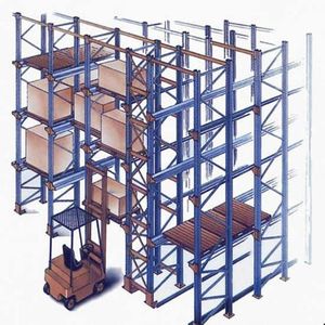 Industrial Pallet Storage Rack Solution Drive In Racking System