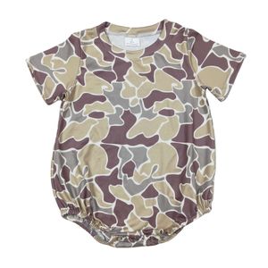 Western clothes rompers suit short sleeves camo print baby boys rompers suit boutique suit low price clothes